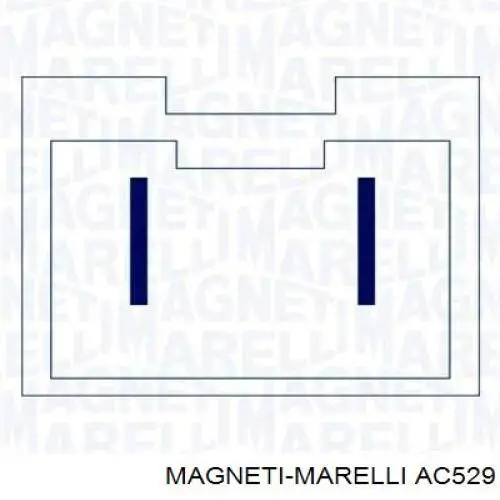 Механизм стеклоподъемника двери передней левой AC529 Magneti Marelli