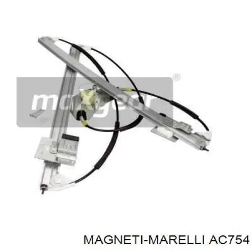 Mecanismo de elevalunas, puerta delantera derecha AC754 Magneti Marelli
