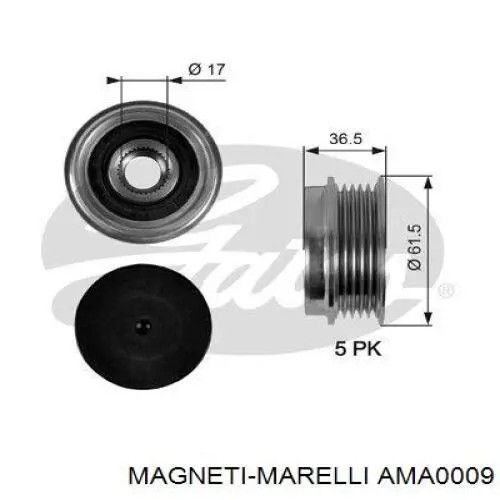 AMA0009 Magneti Marelli