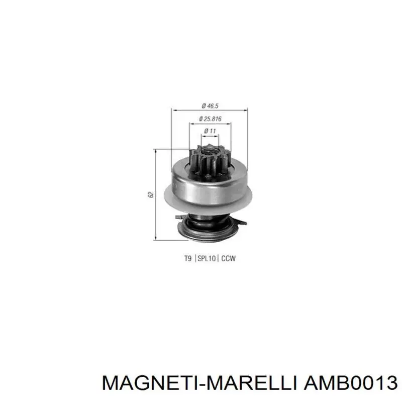  Бендикс Magneti Marelli AMB0088 цена, от 10.28 USD