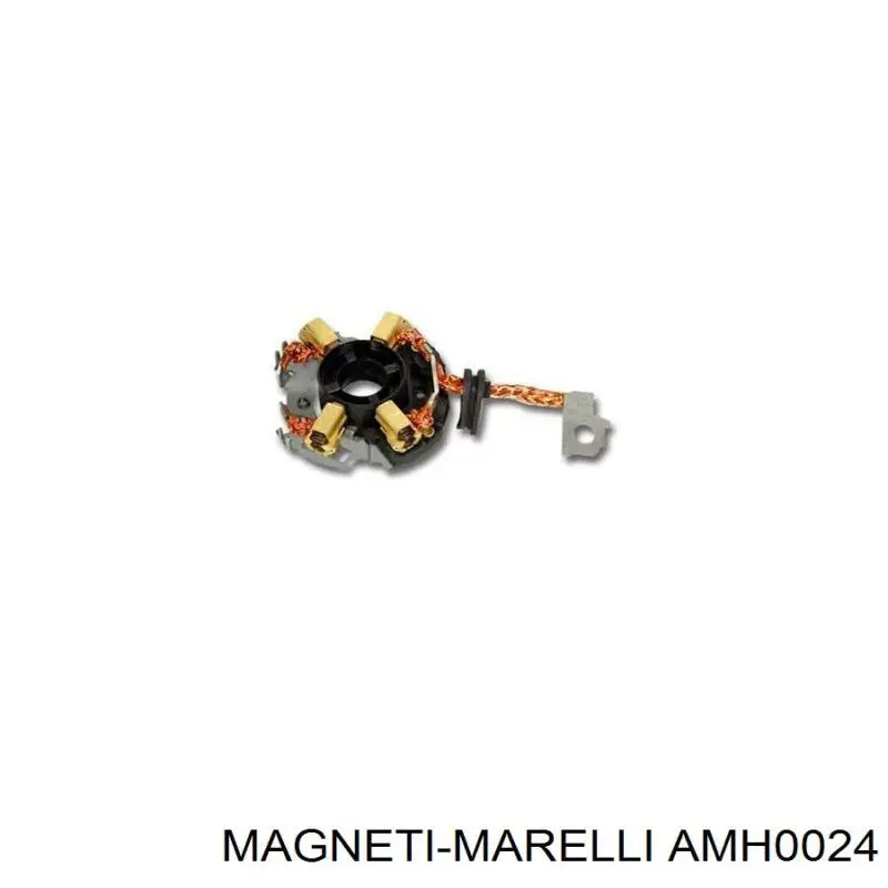 Soporte, escobillas de carbón, motor de arranque AMH0024 Magneti Marelli