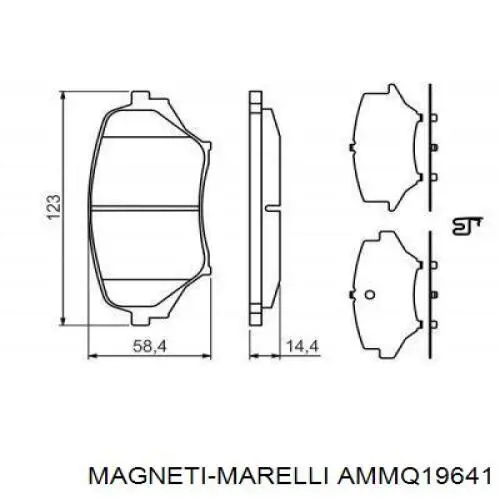 Датчик массового расхода воздуха Magneti Marelli AMMQ19641 цена, от 25.34 USD
