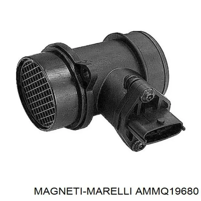 Sensor De Flujo De Aire/Medidor De Flujo (Flujo de Aire Masibo) AMMQ19680 Magneti Marelli