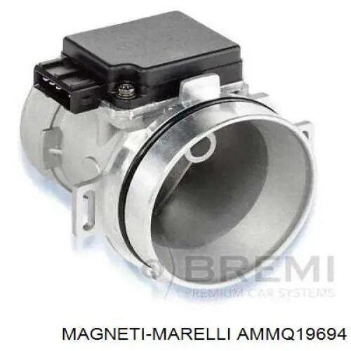 Sensor De Flujo De Aire/Medidor De Flujo (Flujo de Aire Masibo) AMMQ19694 Magneti Marelli