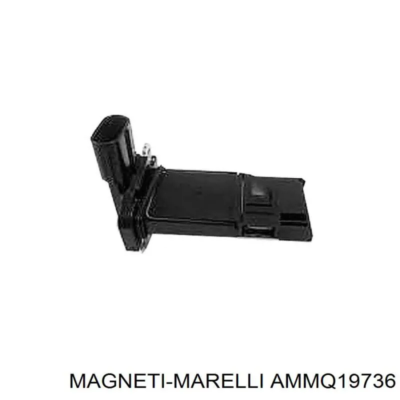 AMMQ19736 Magneti Marelli sensor de fluxo (consumo de ar, medidor de consumo M.A.F. - (Mass Airflow))