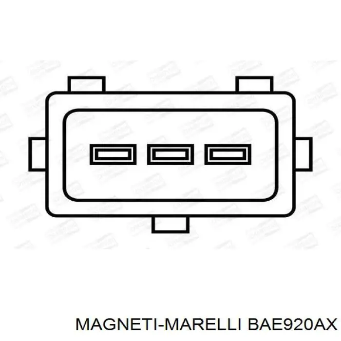 Bobina de encendido BAE920AX Magneti Marelli