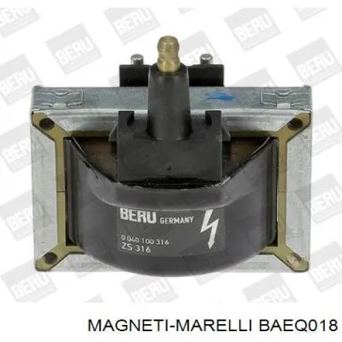 Bobina de encendido BAEQ018 Magneti Marelli