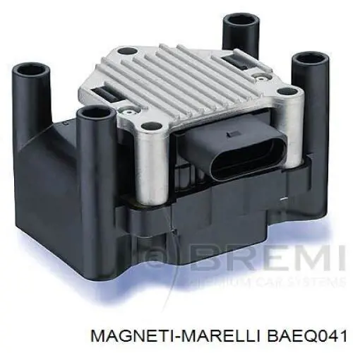 Bobina de encendido BAEQ041 Magneti Marelli