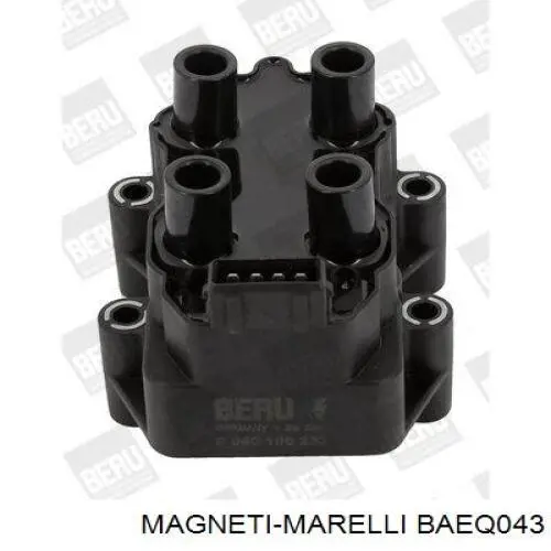 Bobina de encendido BAEQ043 Magneti Marelli