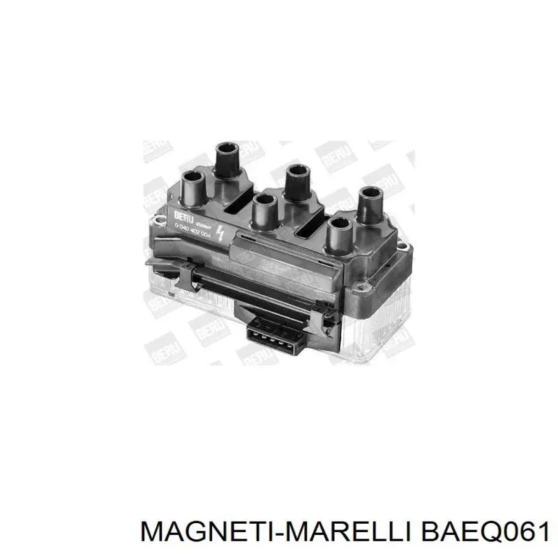 Bobina de encendido BAEQ061 Magneti Marelli