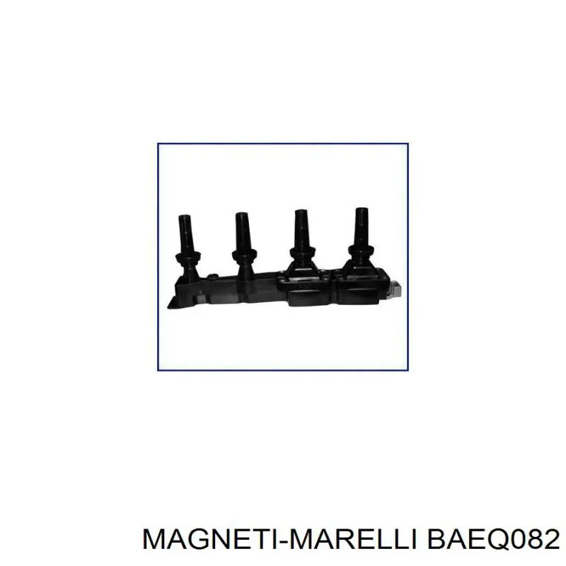 Bobina de encendido BAEQ082 Magneti Marelli