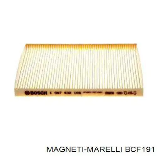 Filtro de habitáculo BCF191 Magneti Marelli