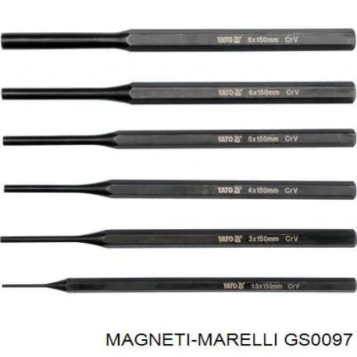 Амортизатор багажника GS0097 Magneti Marelli