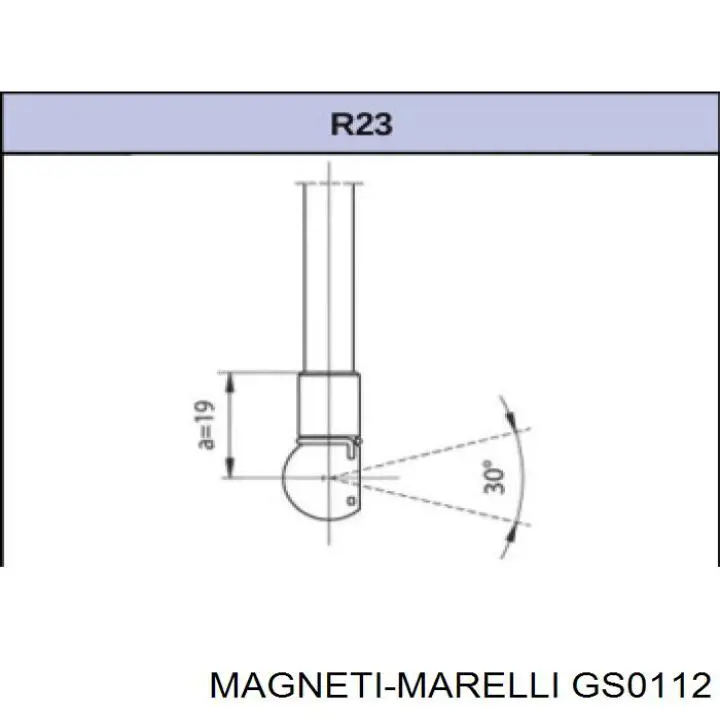Амортизатор задней двери Magneti Marelli GS0112 цена, от 9.69 USD