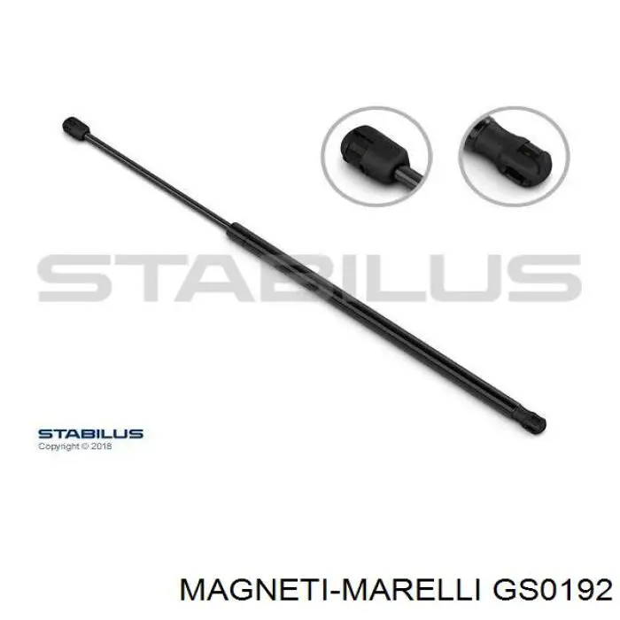 Амортизатор багажника GS0192 Magneti Marelli