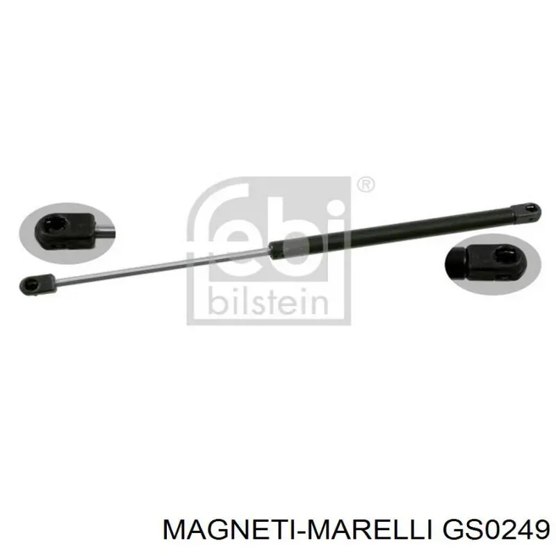 Купить GS0249 Magneti Marelli Амортизатор стекла багажника (двери 3/5-й задней (ляды)