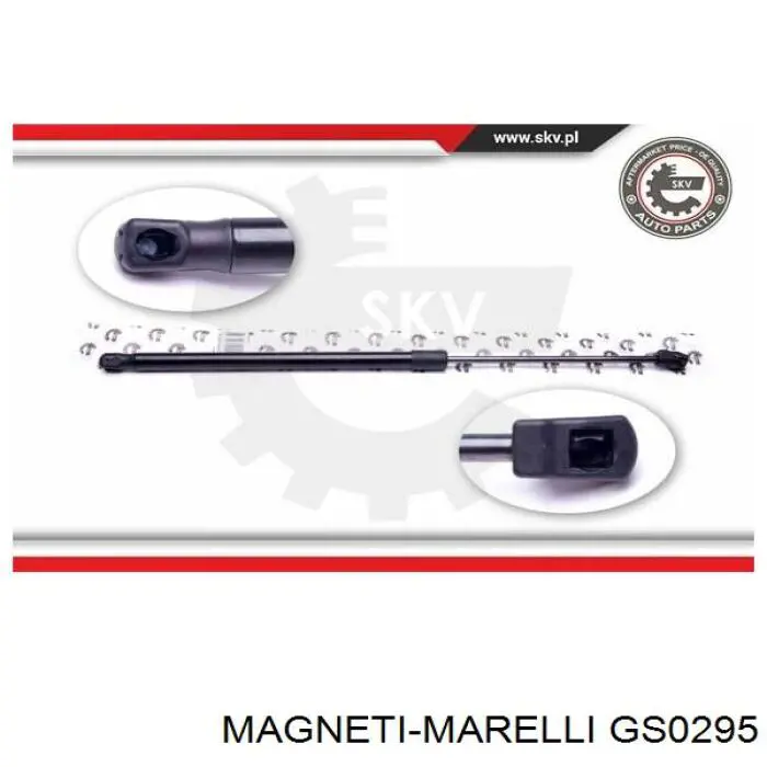 Амортизатор багажника GS0295 Magneti Marelli