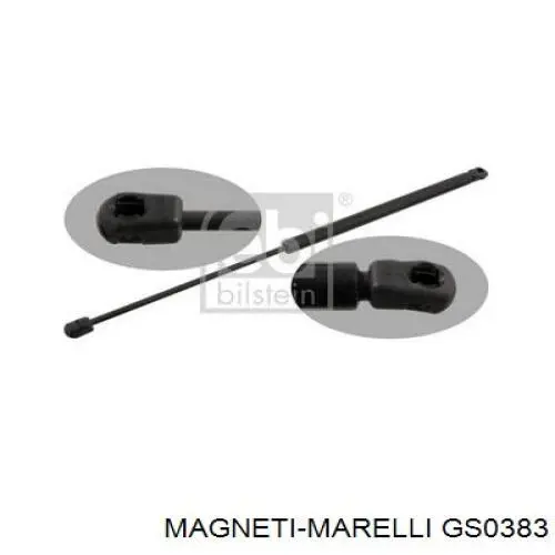 GS0383 Magneti Marelli amortecedor de tampa de porta-malas (de 3ª/5ª porta traseira)