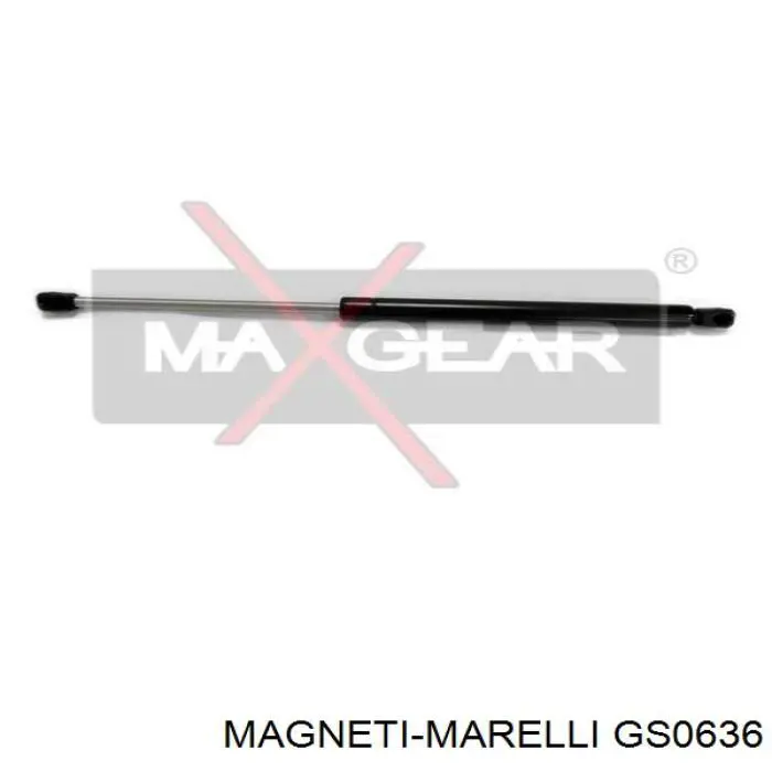 Muelle neumático, capó de motor GS0636 Magneti Marelli