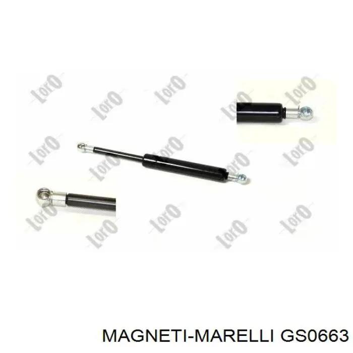 Купить GS0663 Magneti Marelli Амортизатор двери багажника