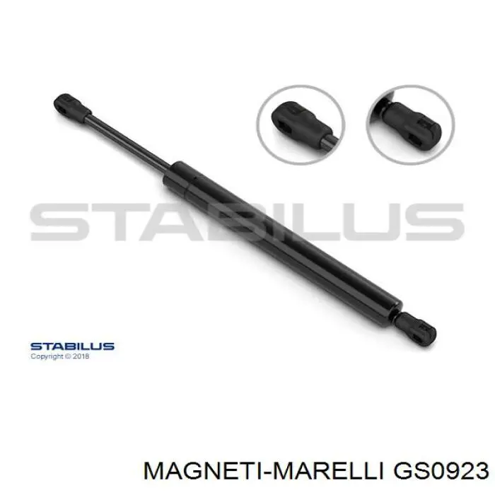 Амортизатор багажника GS0923 Magneti Marelli