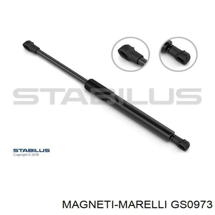 Амортизатор багажника GS0973 Magneti Marelli