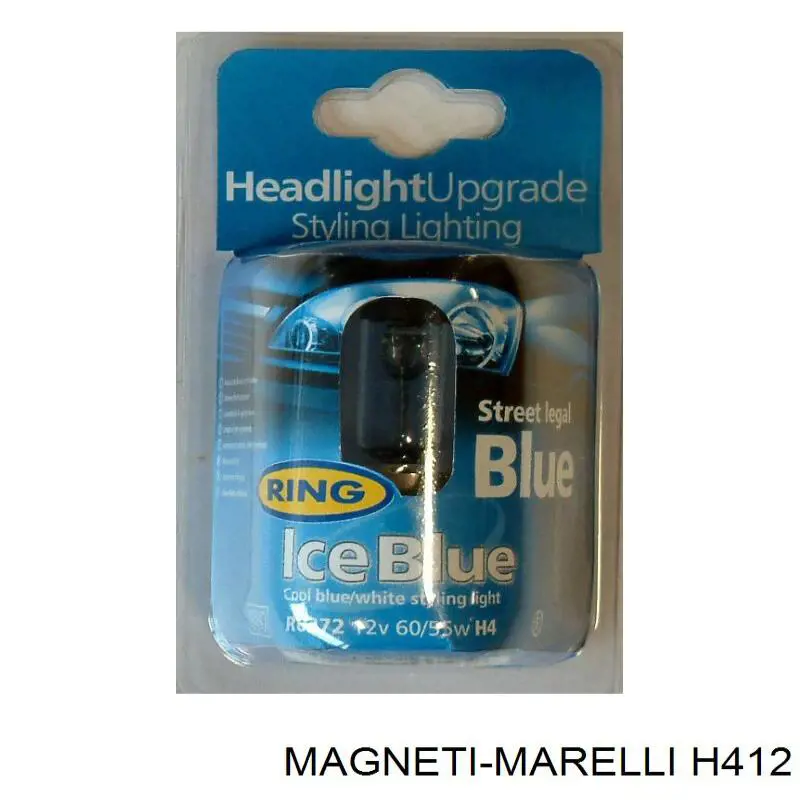 Bombilla halógena H412 Magneti Marelli