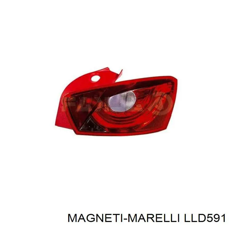 LLD591 Magneti Marelli Фара задняя правая внутренняя