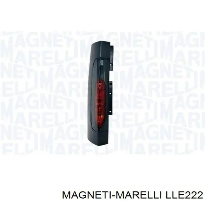 LLE222 Magneti Marelli lanterna traseira esquerda