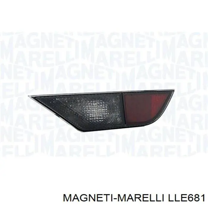 LLE681 Magneti Marelli lanterna do pára-choque traseiro direito