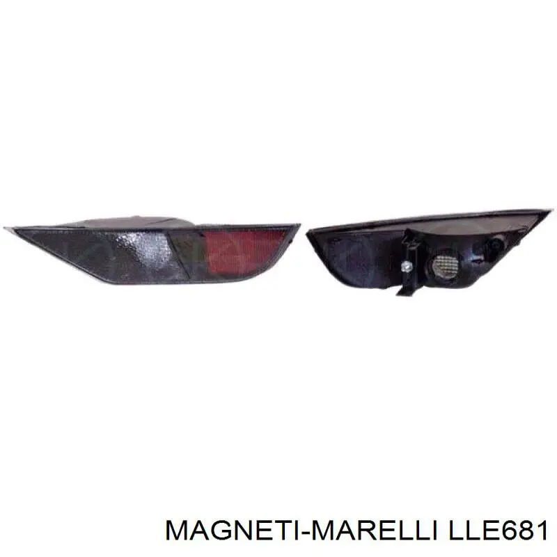 LLE681 Magneti Marelli Фара заднего бампера, правый