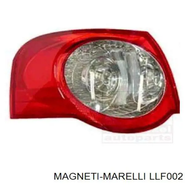 Фонарь задний левый внешний LLF002 Magneti Marelli