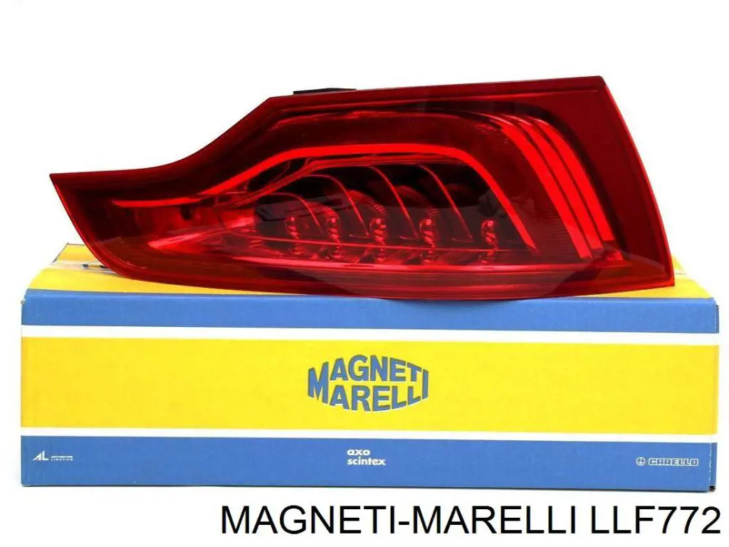 Piloto parachoques trasero izquierdo LLF772 Magneti Marelli