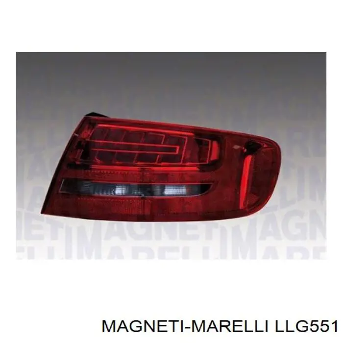 Фонарь задний правый внешний LLG551 Magneti Marelli