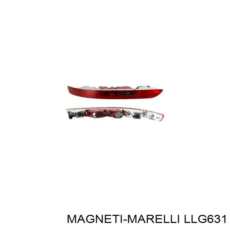 Купить LLG631 Magneti Marelli Фонарь заднего бампера правый