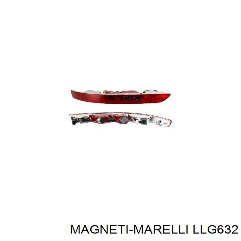 Фонарь заднего бампера левый Magneti Marelli LLG632 цена, от 81.84 USD