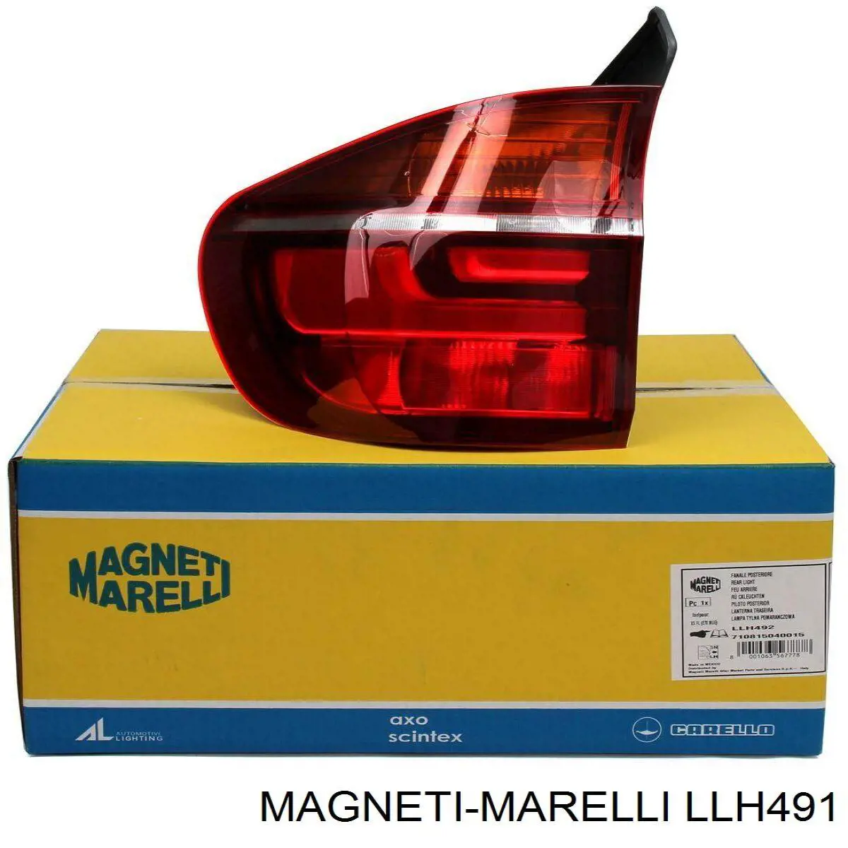 Фонарь задний правый внешний Magneti Marelli LLH491