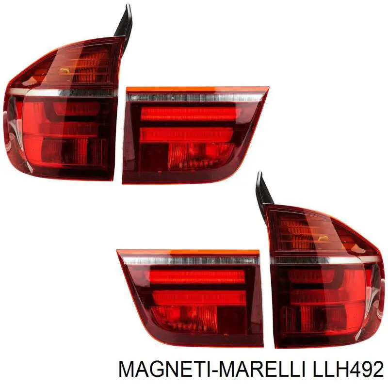 Задняя левая внешняя фара Magneti Marelli LLH492 цена, от 159.56 USD