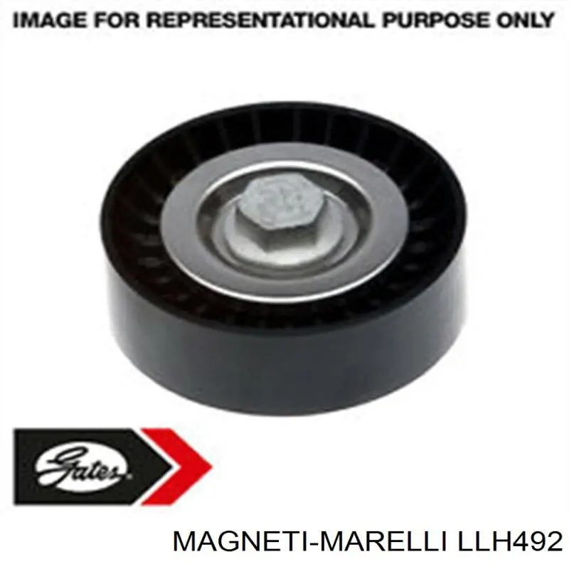 Фонарь задний левый внешний LLH492 Magneti Marelli