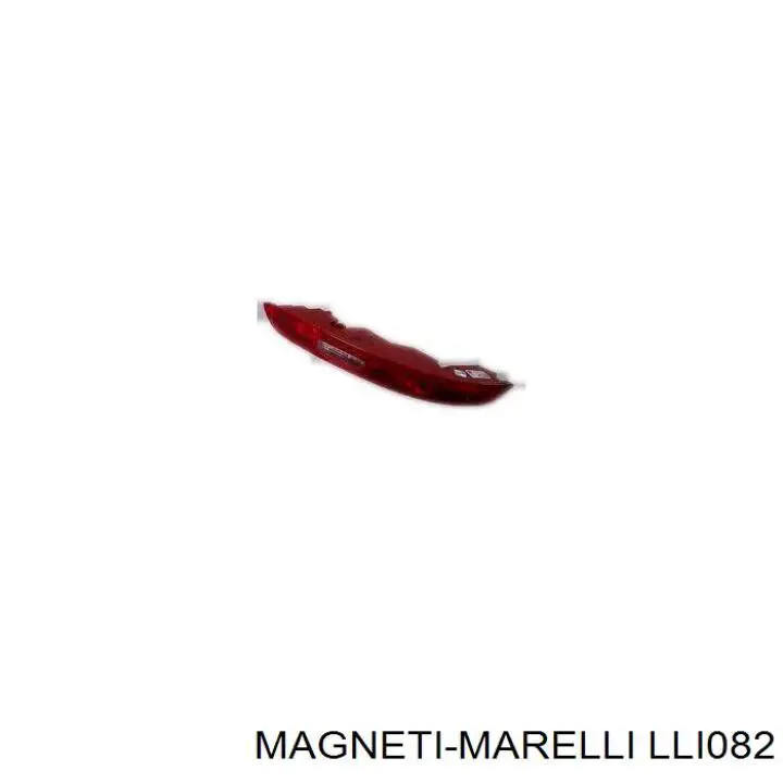 Piloto parachoques trasero izquierdo LLI082 Magneti Marelli