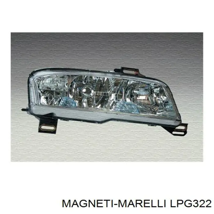 Faro izquierdo LPG322 Magneti Marelli