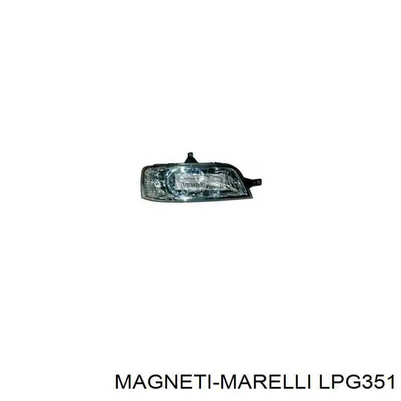 Faro derecho LPG351 Magneti Marelli