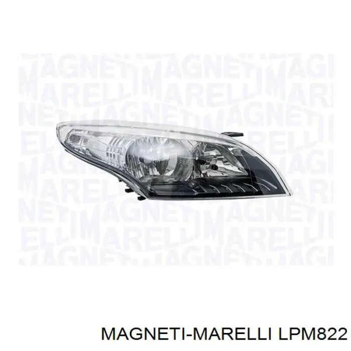 Faro izquierdo LPM822 Magneti Marelli