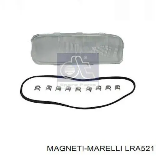 Cristal de faro derecho LRA521 Magneti Marelli