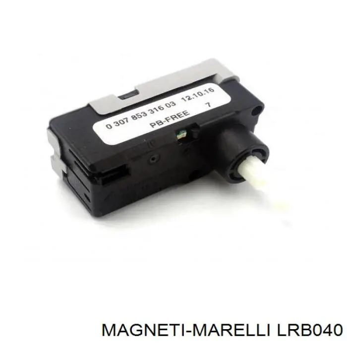 Elemento de regulación, regulación del alcance de faros LRB040 Magneti Marelli