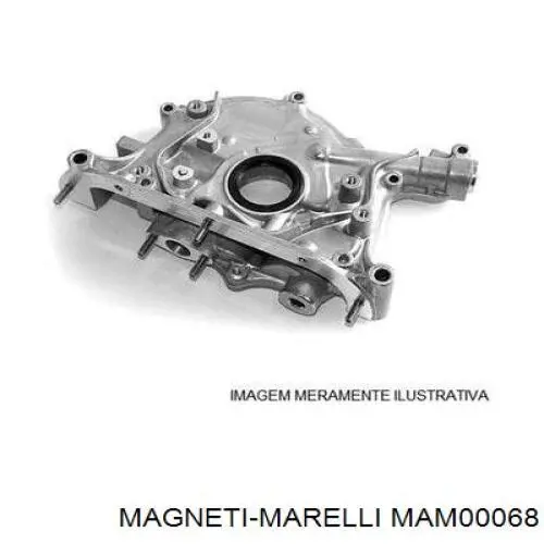 Насос топливный электрический MAM00068 Magneti Marelli