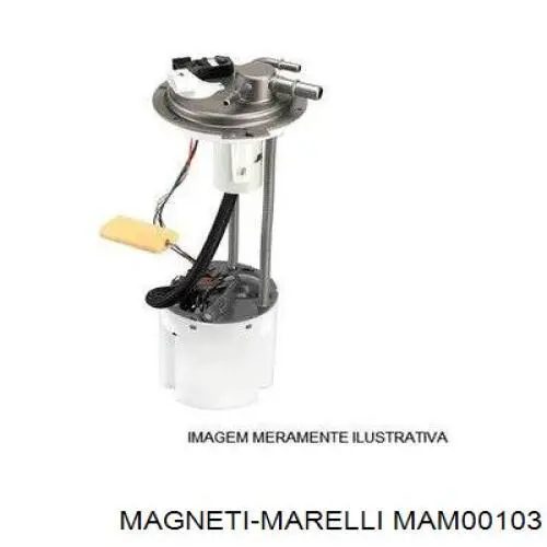 MAM00103 Magneti Marelli elemento de turbina da bomba de combustível