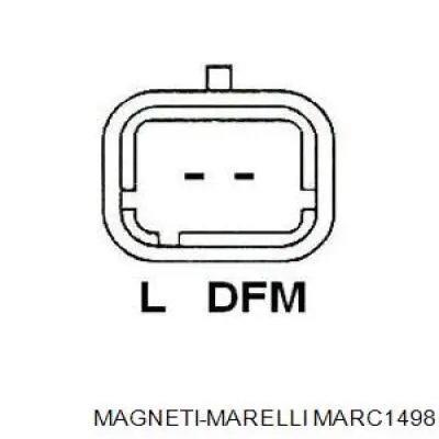 MARC1498 Magneti Marelli Генератор автомобильный