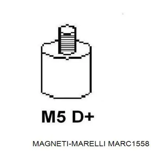 MARC1558 Magneti Marelli генератор