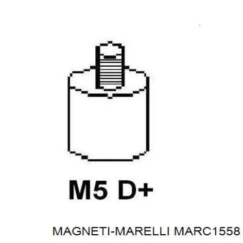 MARC1558 Magneti Marelli Генератор автомобильный